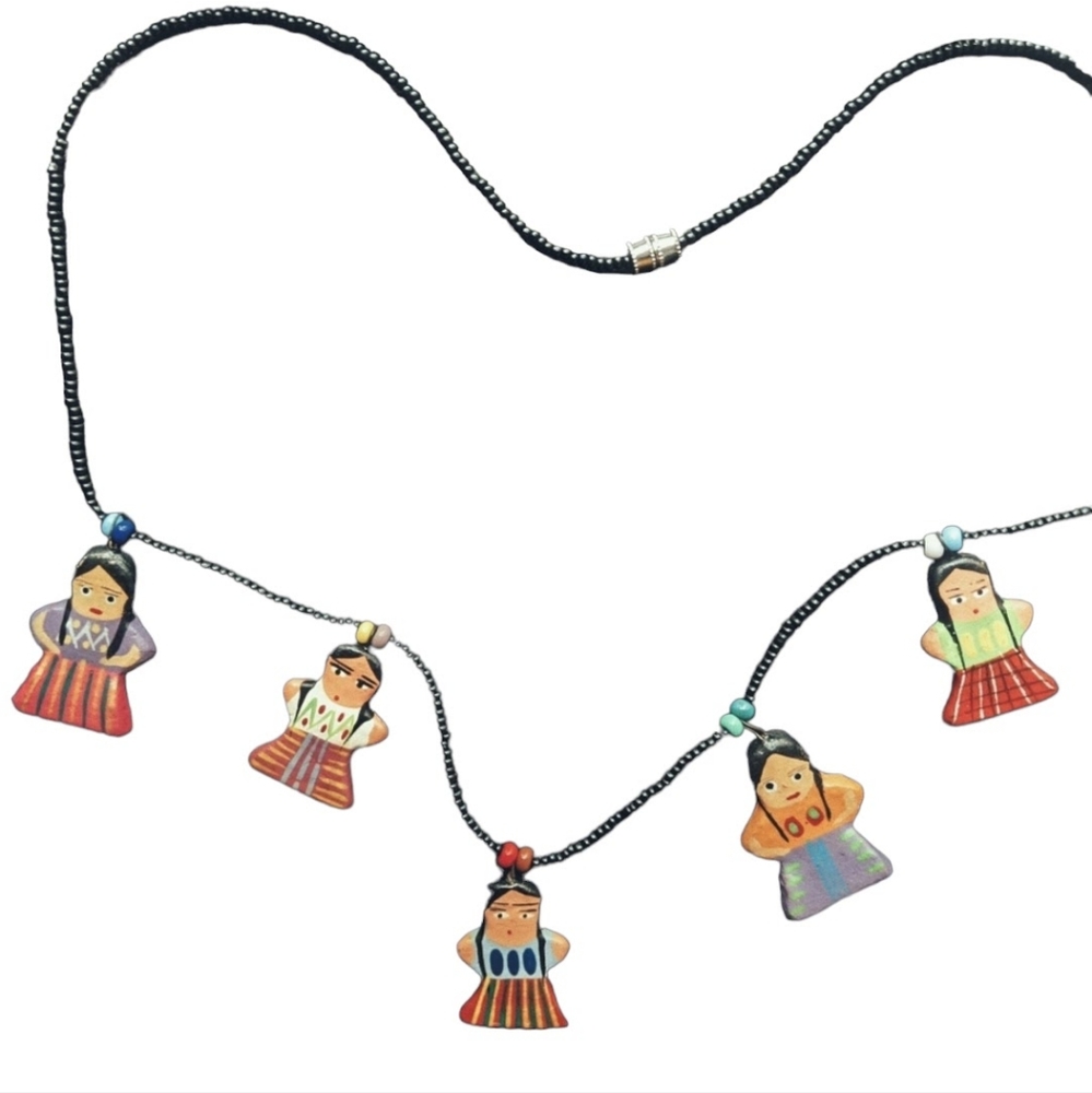 Hand-painted Necklace